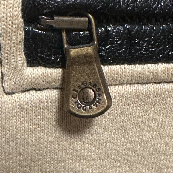 Dolce and Gabbana Leather/cotton motorcycle jacket - Picture 5 of 5